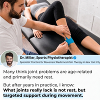 Flowie Ankle Support - Pre-Cut Kinesiology Tape