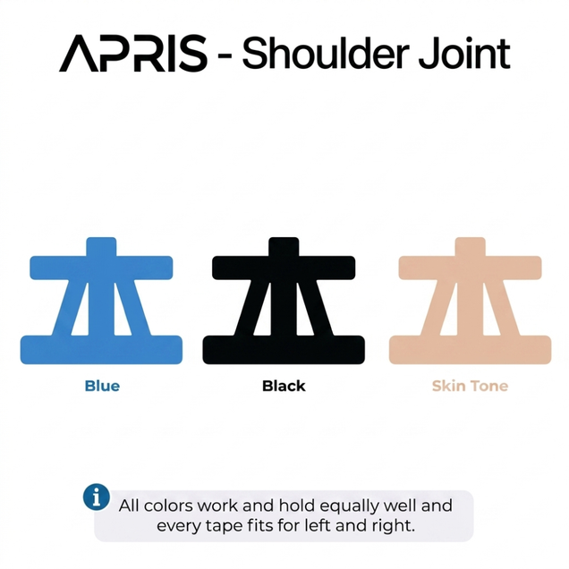 Flowie Shoulder Support - Pre-Cut Kinesiology Tape