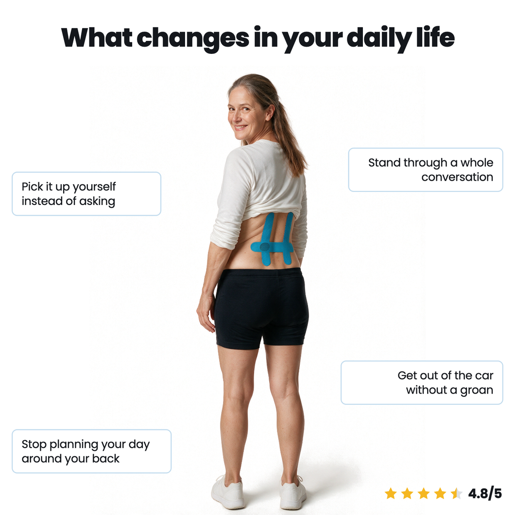 Flowie™ – Pre-Cut Lower Back Support