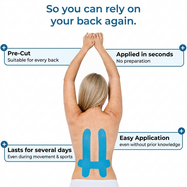 Flowie™ – Pre-Cut Lower Back Support